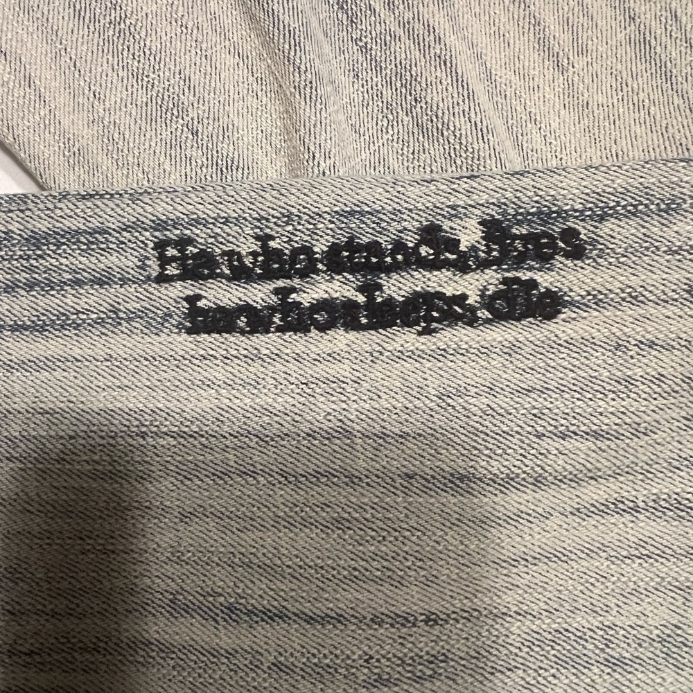 NWT Y2K Men's 38x34 Akademik's White Cloud Warriors Jeans🔥🔥 (D4) - Picture 13 of 13